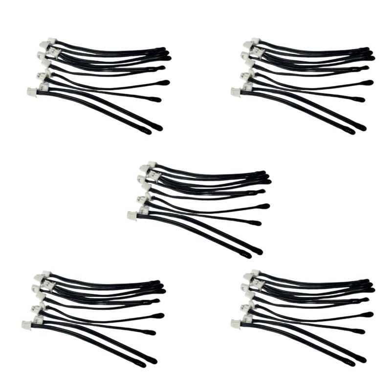 Ailewei 10Pcs NTC Thermistor Epoxy Probe MF52D 103F3950 10K ohm 3950B 1% Length 55mm 2.17 Inch Temperature Sensor with SH1.25 2Pin Terminal - Image 5
